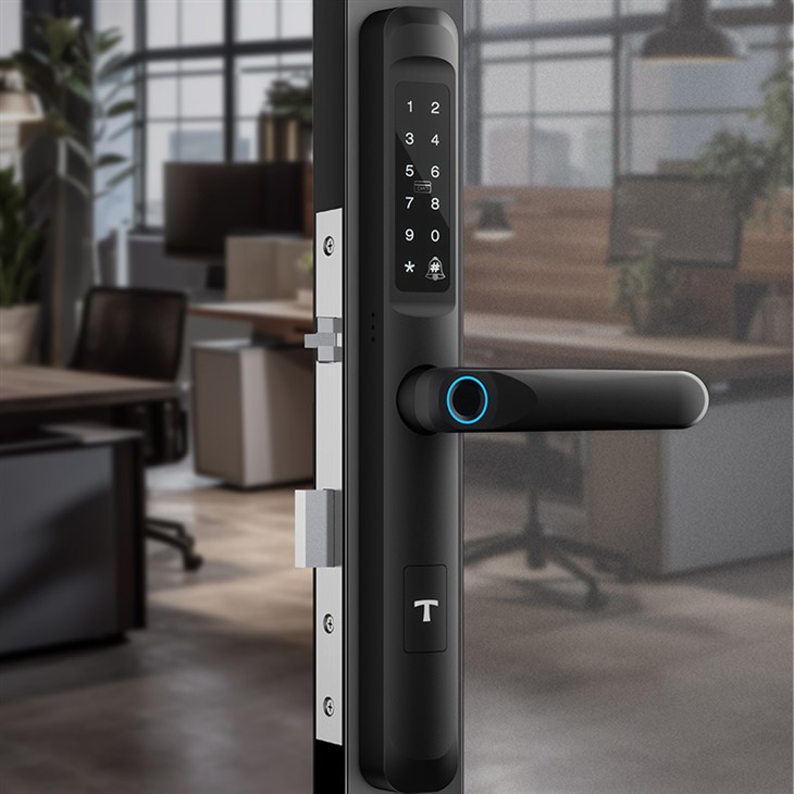 Digitalna brava za klizna staklena vrata